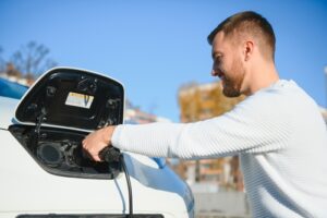 Emplacement de recharge pour automobile