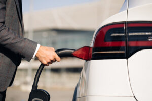 Emplacement de recharge pour voiture