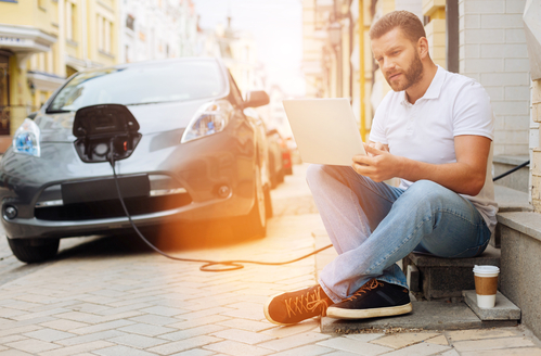 Installation de recharge pour automobile